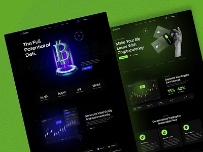Zaincy – Crypto Website Design blockchain website crypto saas crypto ui design figma design landing page landing page design minimal design no code website saas saas templates saas website template design ui uxui design web design web3 design webflow saas templates webflow template website concept