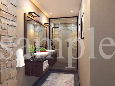 3D Animated Walkthrough For A Bathroom 3d 3d rendering 3danimation 3dbathroomdesign 3dinteriordesign animatedbathroomdesign animation interiorwalkthrough modernbathroomdesign