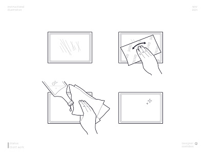 Cutting board illustration instructional instructional illustration vector