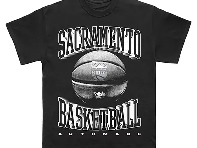 Sacramento Basketball design graphic design illustration t shirt design vector