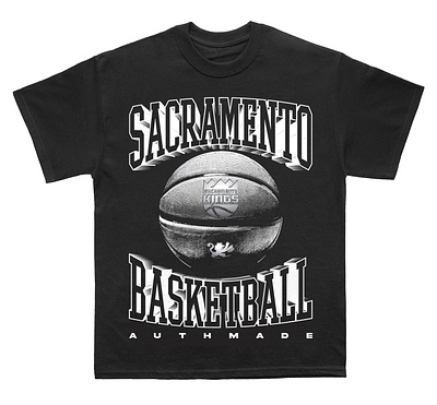 Sacramento Basketball design graphic design illustration t shirt design vector