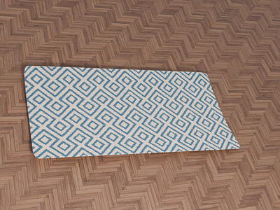 This carpet doesn't fly, but it unfolds with style 3d animation 3dcarpet blender 3d blender render carpetanimation cgi daily render dribbble motion manual keyframes motion design no cloth sim procedural animation product render render art soft motion unfold design