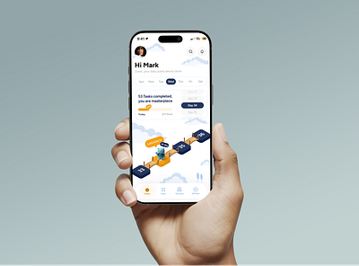 Airlearn App UI Design animation branding motion graphics ui