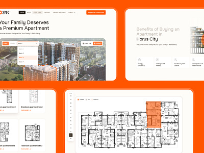 Modern RealEstate Website — Floor Navigation & Unit Availability apartmentavailability apartmentselector buildingexplorer crmintegration floorplanviewer frontenddesign housingproject interactivemap modernui propertywebsite realestatedashboard realestatedeveloper realestatetech realestateui realestatewebsite responsivedesign smartrealestate uxuidesign webdesign websitedesign