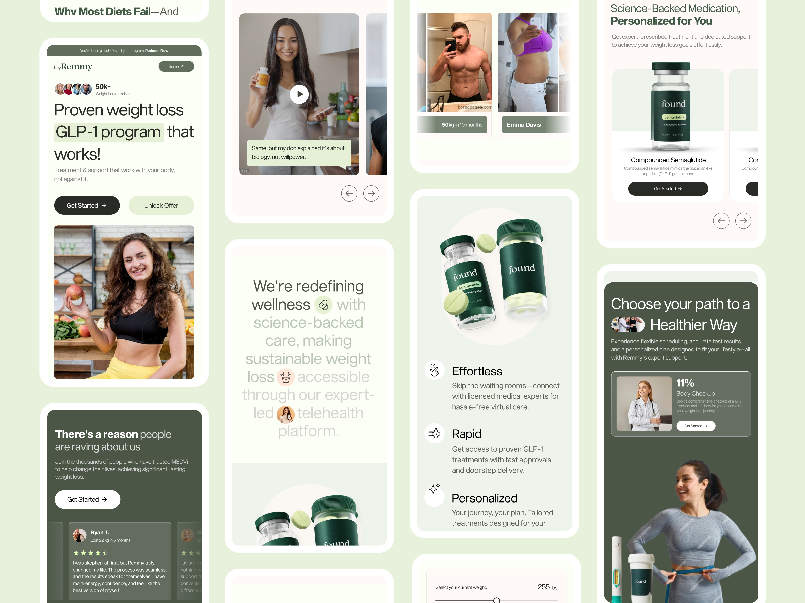 Weight Loss Website - Responsive branding design home page design illustration landing page design ui ui design ui ux design ux website website design website responsive weight loss weight loss app weight loss website wellness