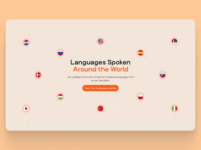 CTA Exploration for a Language Learning SaaS app cta design figma graphic design illustration language learning saas section ui ux web design