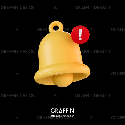 GRAFFIN – 3D Alarm Icon (Caution Ver.) important