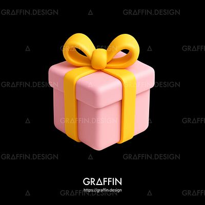 GRAFFIN – Gift Box 3D Icon package