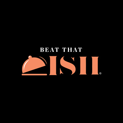 Beat that dish logo brand identity branding creative design creative logo illustration logo logo design