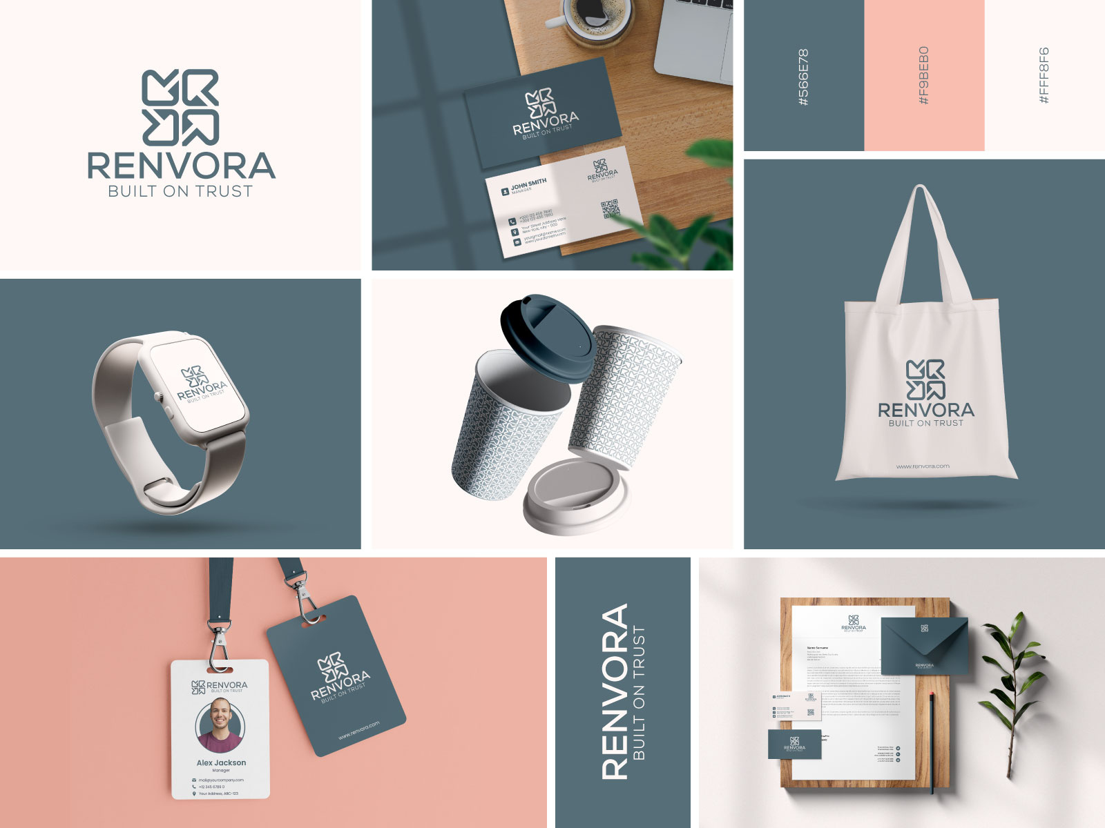 Example of Logo & Brand Identity With Guidelines