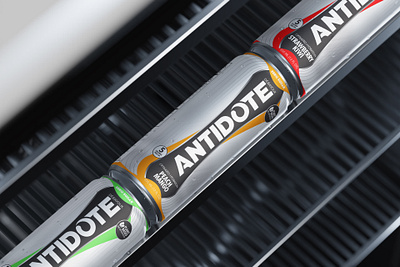 Mental & Physical Energy Drink​​​​​​​ - ANTIDOTE alirezaadineh candesign energy energydrink energydrinkpackaging packagingdrink sport sportdrink sudioadineh