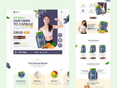 Product Landing Page app design ecommerce figma landing page product ui ux web app web ui website website design