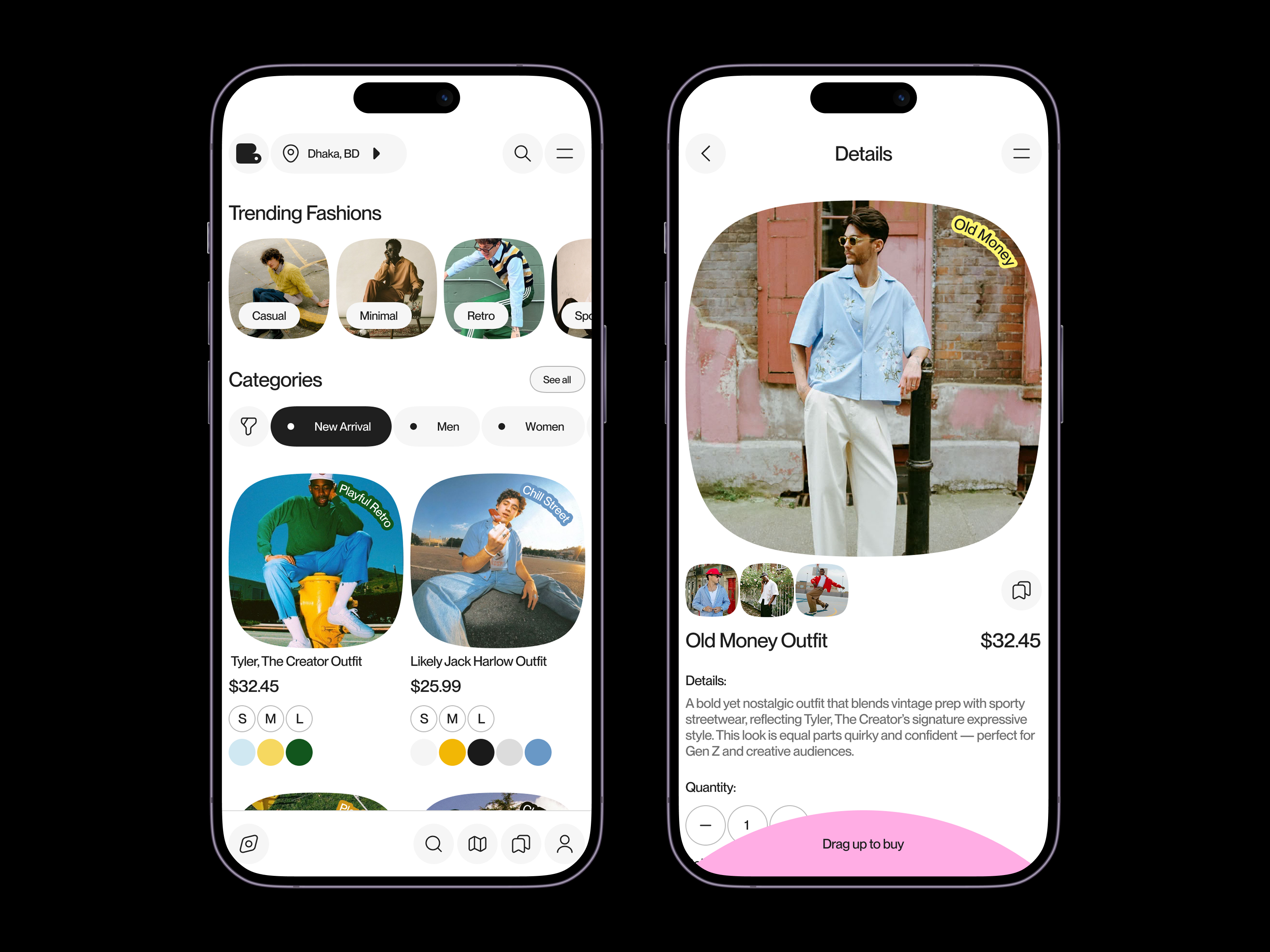 Example of Premium UI UX Design For App Design