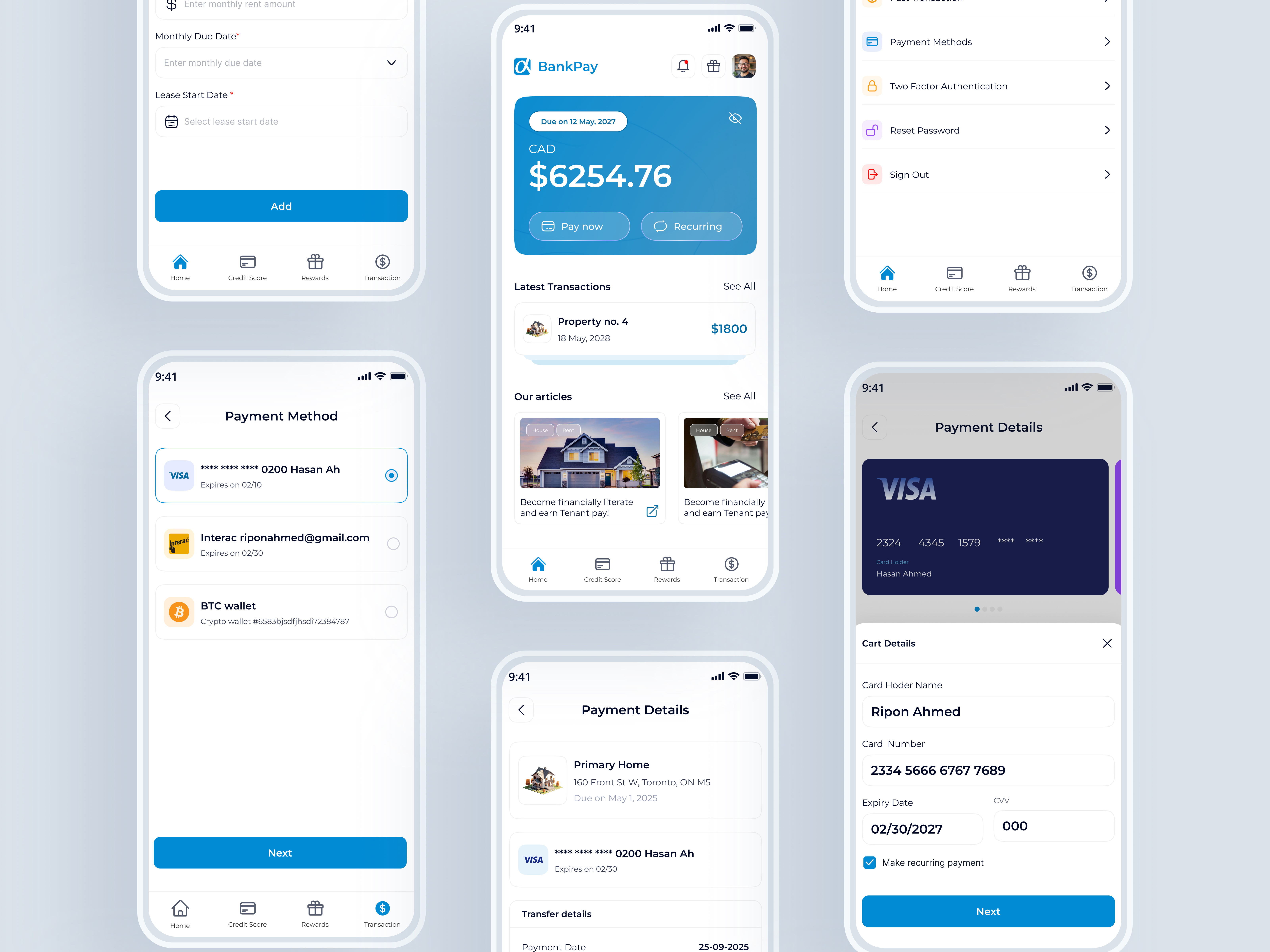 Banking & Payment App application ui banking app banking assistant clean finance app finance ui kit minimal mobile app ux mobile application mobile application ui ux mobile banking app payment app payment ui request money transaction app transaction ui transfer ui