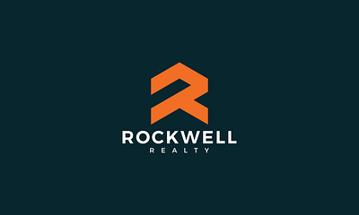 Rockwell Realty Brand Identity Design creativelogodesign minimallogo modernlogo realestatelogo realtorbranding realtorlogo