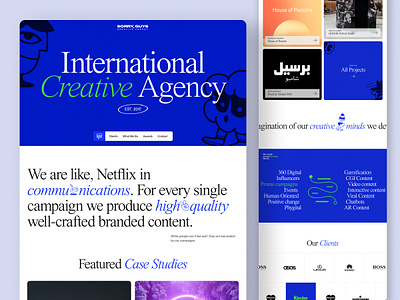 SorryGuys, Agency — Web Design agency animation bold bright creative design dubai graphic design guys illustration lottie minimal motion graphics portfolio sorry sorryguys ui webdesign website