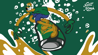 Illustration for open illustration contest for local beer brand branding character design design graphic design illustration