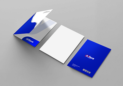 DAHUA CORPORATE FOLDER graphic design