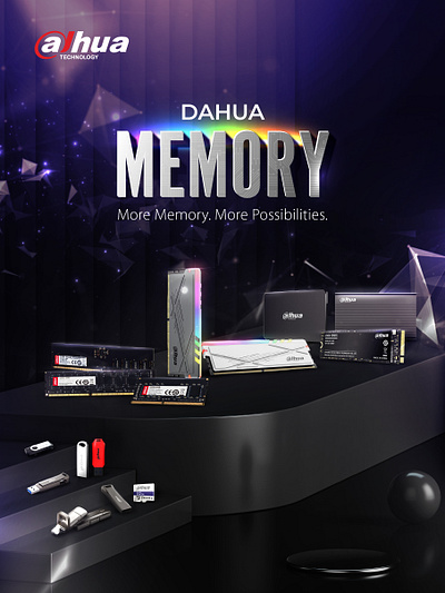 DH MEMORY FLYER graphic design