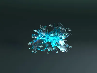 Flip Pop 3d animation flip sim houdini redshift slow motion slowmo