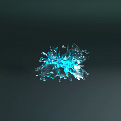 Flip Pop 3d animation flip sim houdini redshift slow motion slowmo