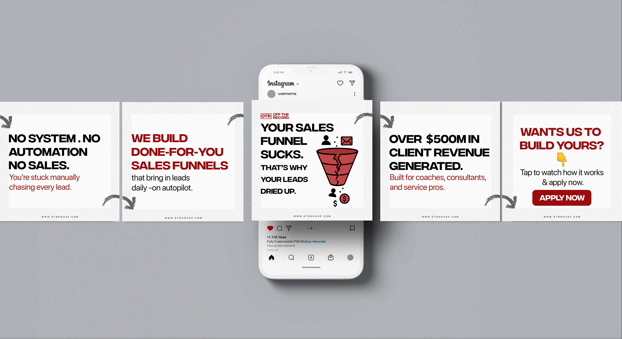 Carousel Design for OTR Agency banner branding carousel carousel design carousel design for otr agency design facebook post graphic graphic design illustration instagram post linkedin post logo logotype social media banner social media design social media post twitter post ui