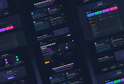 Qtron - 🚀 Empowering the Future with Web3 Technology 🌐 ai crypto react tailwindcss ui web3