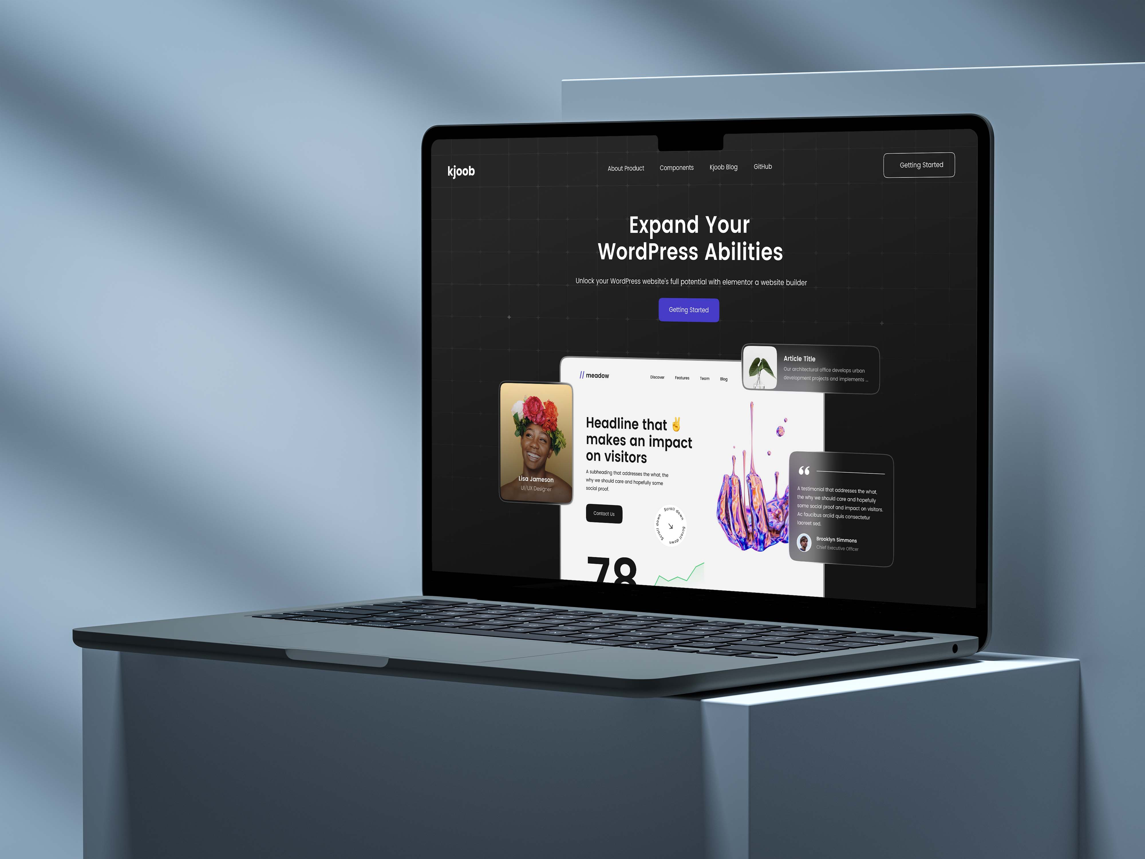 Example of Website UI/UX Design