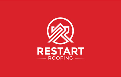 ✨ Modern Brand Identity Design for Restart Roofing bag mockup brand identity branding construction logo graphic design logo logodesign