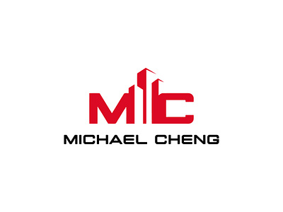 Michael Cheng Real state minimalistic logo market recognition