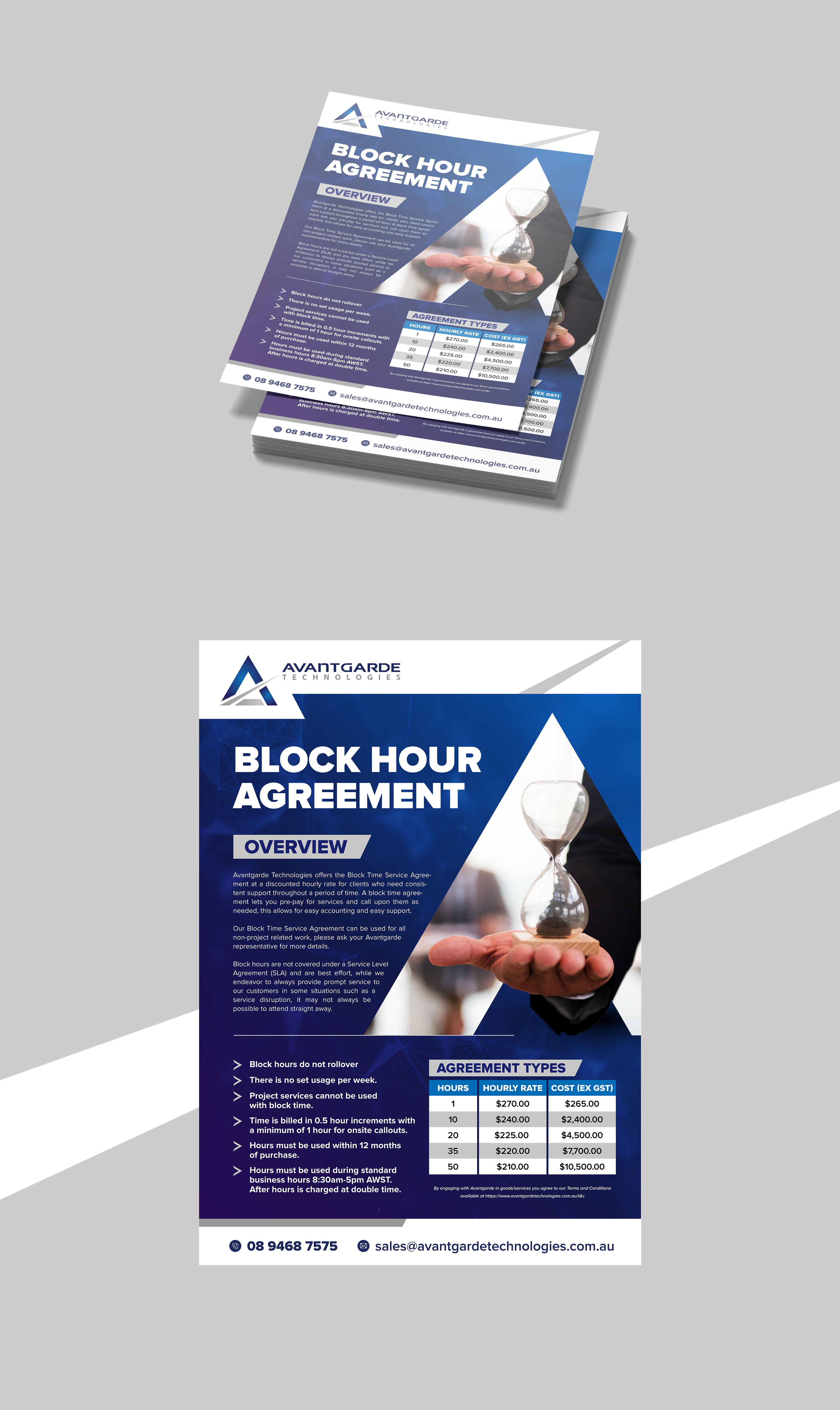 Minimal Technology Company Flyer Design flyer flyer design technology flyer design