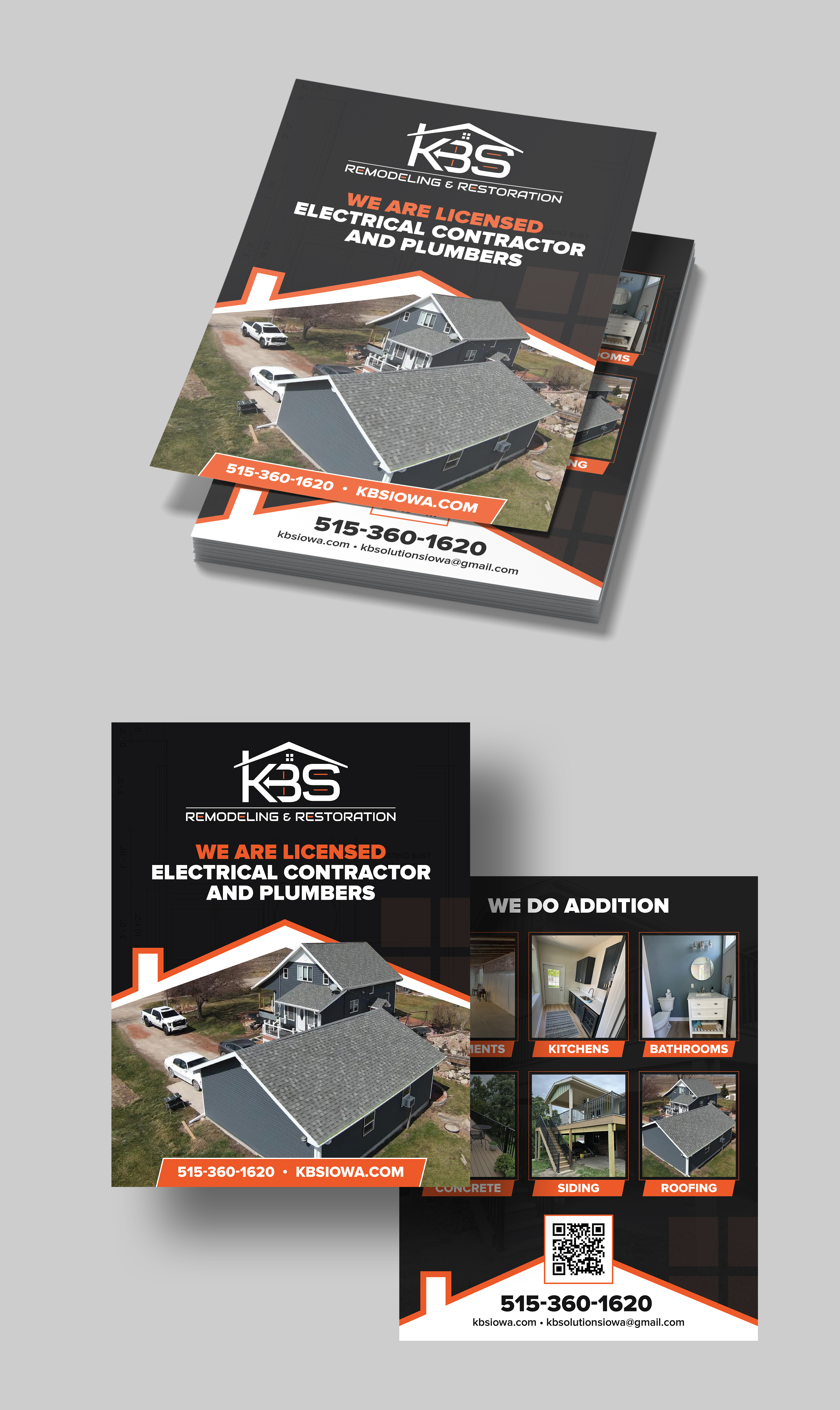 Example of Flyer Design (Single/Double)