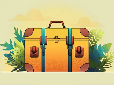 Vector illustration “Suitcase” illustration suitcase vector vectorgraphics