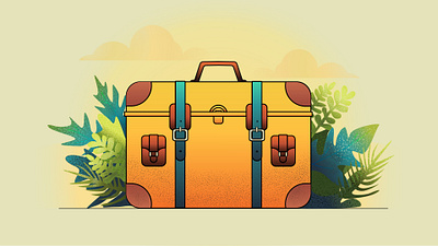 Vector illustration “Suitcase” illustration suitcase vector vectorgraphics