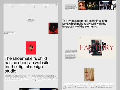 Creative Studio Website Design art direction clean interface creative portfolio design culture design showcase digital studio editorial layout grid system interactive web layout inspiration minimal style project showcase responsive layout scroll interaction storytelling design studio website typography user journey ux strategy visual identity