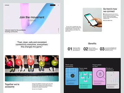 Next-Gen Internet Website Design brand communication brand website clean layout digital visuals internet service intuitive structure landing concept mobile preview modern ui product benefits product features responsive layout tech branding typography ui design user engagement ux concept ux design visual hierarchy web interface