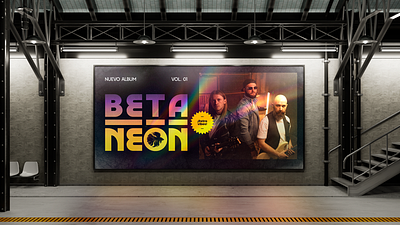 Beta Neón - Imagotype branding design designer graphic design imagotype logo logotype vector