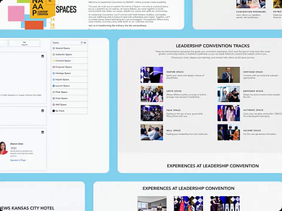 NAAAP Leadership Convention Website Redesign accessibility asian before and after brand colors career creative elementor figma graphic design kansas city leadership convention professional responsive seo design ui user flow user journey ux wcag website redesign