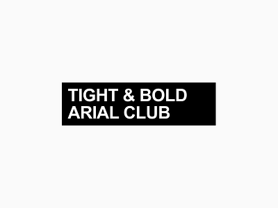 Tight and bold sticker style