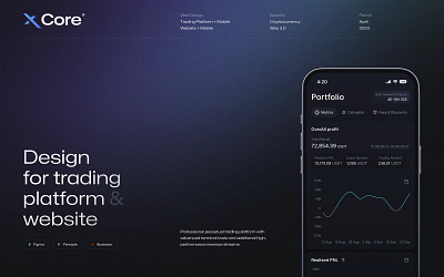 Design for Trading Platform app design figma product design ui user interface
