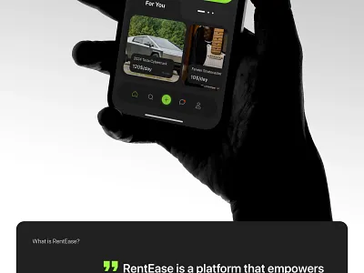 Rent Ease project brand design design ui design uiux user interface visual identity