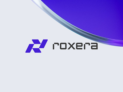 Roxera Logo Design – Modern R Lettermark abstract logo ai logo app logo brand identity branding futuristic geometric logo growth logo logo design minimal logo modern logo monogram r lettermark r logo roxera saas logo software logo startup logo tech logo technology