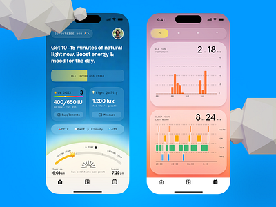 SunSeek – iOS Dashboard & Calendar • Mobile Design Liquid Glass app dashboard glass igor savelev ios ios app design ios app designer ios design ios designer liquid liquid glass mobile mobile app mobile app design mobile designer sunseek swiftui weather