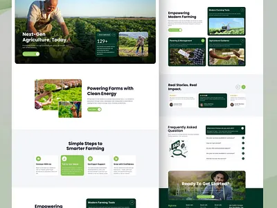 Agrova landing Page branding creative interface design dribbbleshots. dribble portfolio graphic design illustration logo ui vector