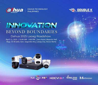 DAHUA Roadshow theme for 2025 graphic design