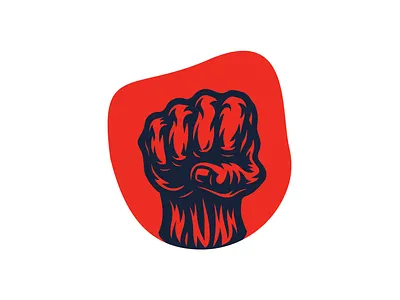 Fist silhouette Illustration For Jiu Jitsu Brand fist silhouette silhouette fist silhouette illustration