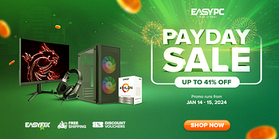 EasyPC Payday Sale - FB Story Animated graphic design motion graphics