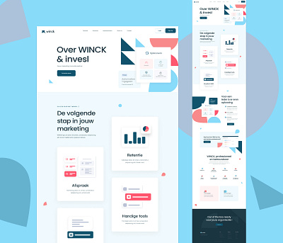 Overwinck Website commercial design figma industrial design landing page ui web design