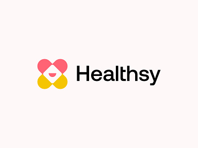 Logo For Fitness Tracking App abstract analytics branding data driven design fast fitness graphic design health heart icon identity logo logo artist logo design mark monitoring smile tracker typography