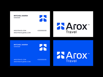 Arox Travel – Logo & Identity Design Concept abstractlogo aroxtravel branding branding identity business card graphic design logodesign logoideas minimaldesign modernlogo stationary tour travel agency travel business card travel logo travelbranding